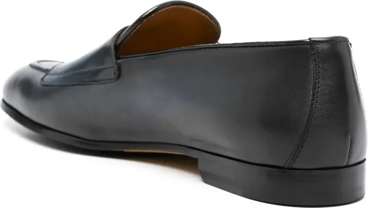 Double-Buckle Leather Loafers - Image 3