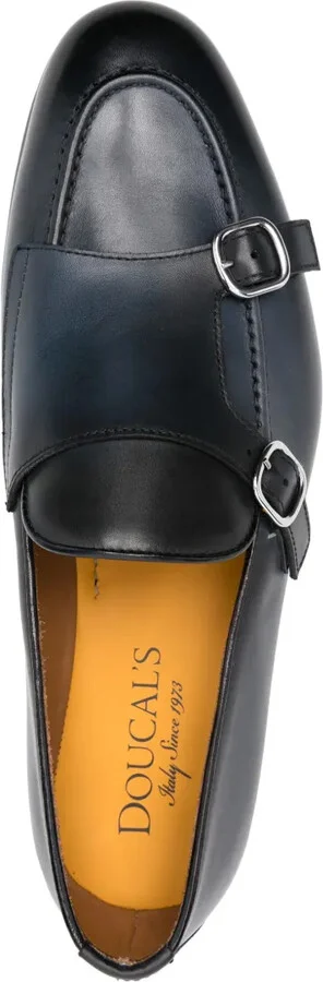 Double-Buckle Leather Loafers - Image 4