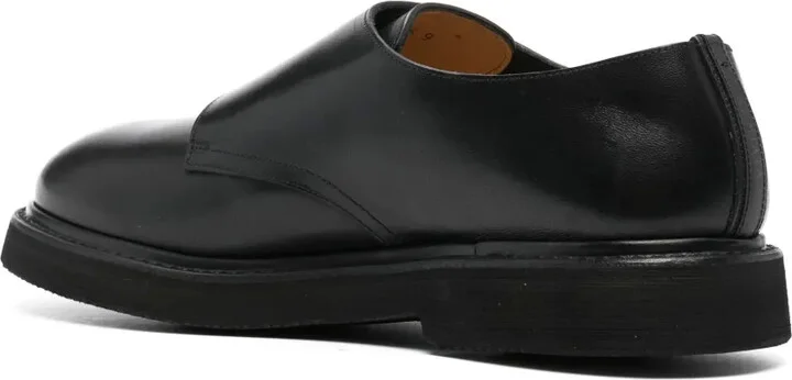 Double-Buckle Leather Monk Shoes - Image 3