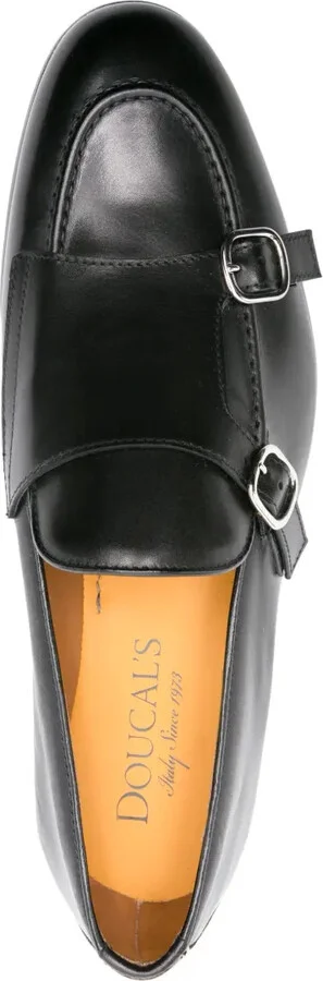 double-buckle leather Monk shoes - Image 4