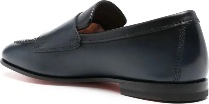 double-buckle leather Monk shoes - Image 3