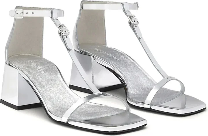 Double Buckle leather sandals - Image 2