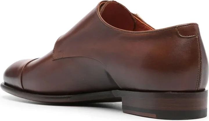 Double-Buckle Leather Shoes - Image 3