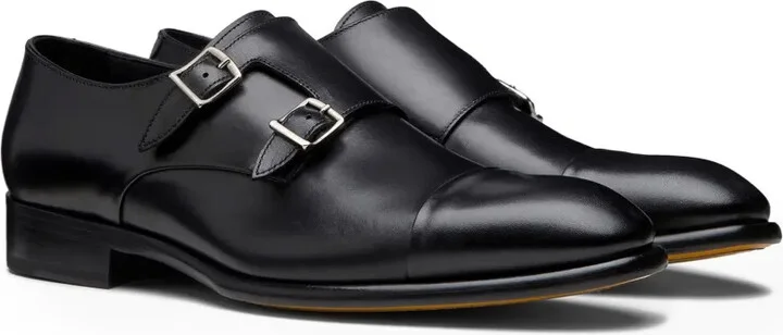 Double-Buckle Leather Shoes - Image 2