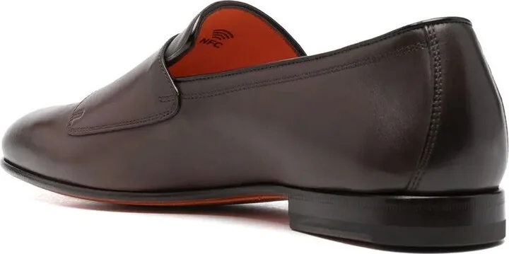 Double-Buckle Leather Shoes - Image 3