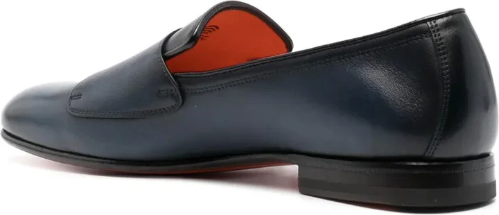 Double-Buckle Leather Shoes - Image 3