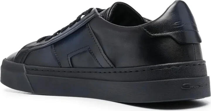Double Buckle leather sneakers - Image 3