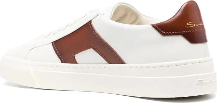 Double Buckle leather sneakers - Image 3
