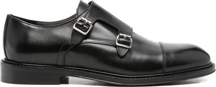 Double-Buckle Loafers