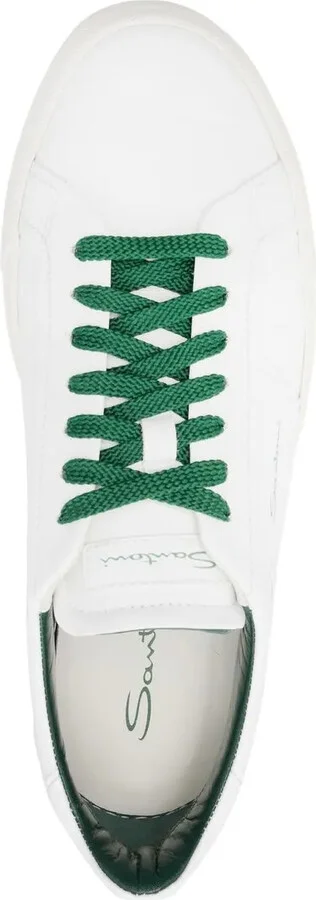 Double Buckle low-top leather sneakers - Image 4
