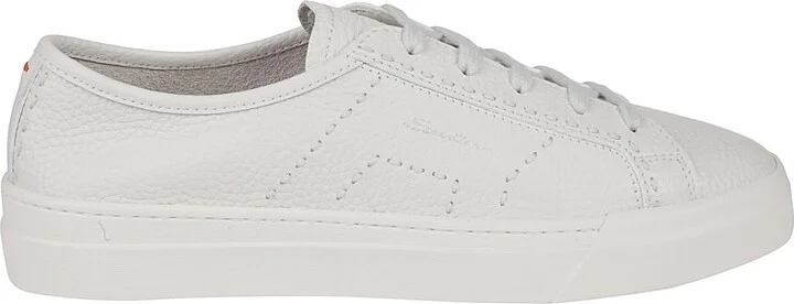 Double Buckle Low Top Sneakers