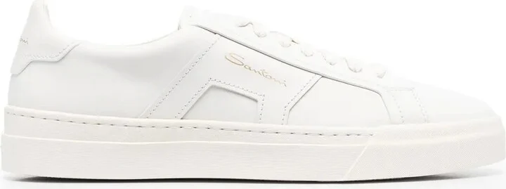 Double Buckle low-top sneakers