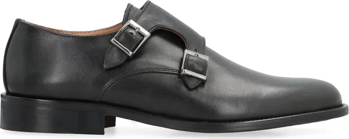 Double-Buckle Monk Shoes
