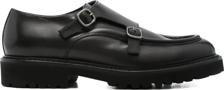 Double-Buckle Monk Shoes