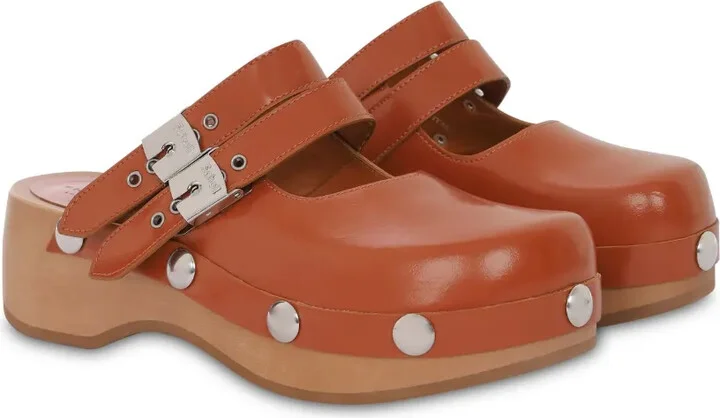 Double Buckle Mules - Image 2