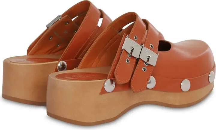 Double Buckle Mules - Image 3