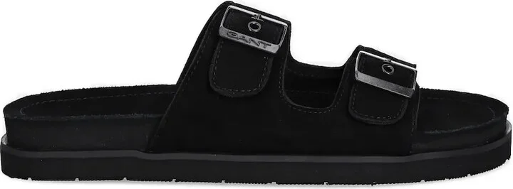 Double-Buckle Sandals