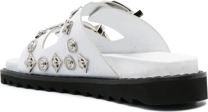 Double-Buckle Slip-On Sandals - Image 3
