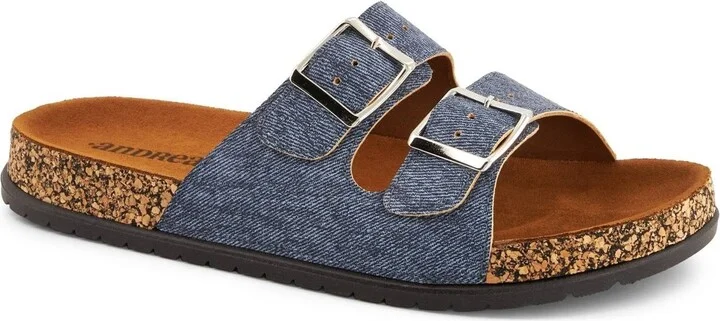 Double Buckle Strap Sandals