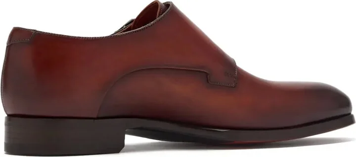 Double-Buckled Leather Monk Shoes - Image 3