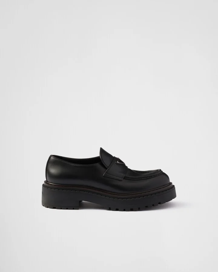 Double Chocolate leather loafers - Image 2