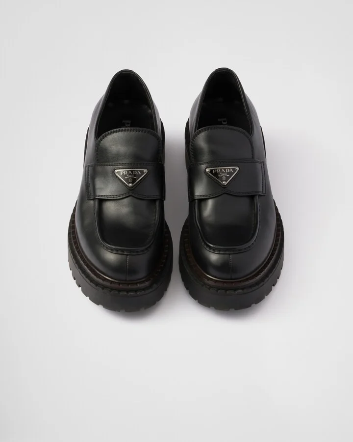 Double Chocolate leather loafers - Image 3