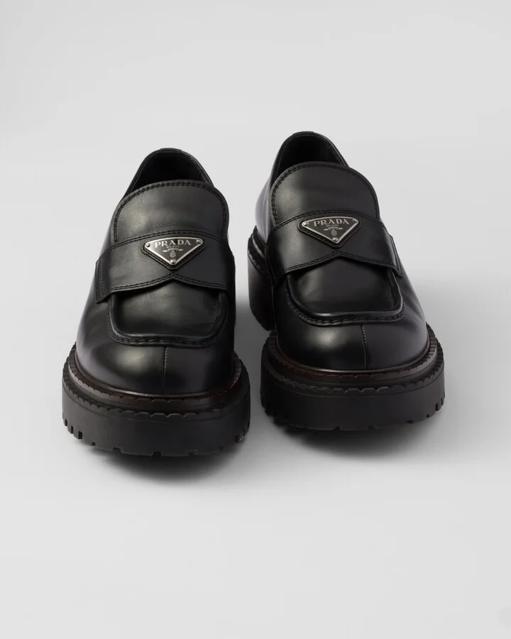 Double Chocolate leather loafers - Image 5