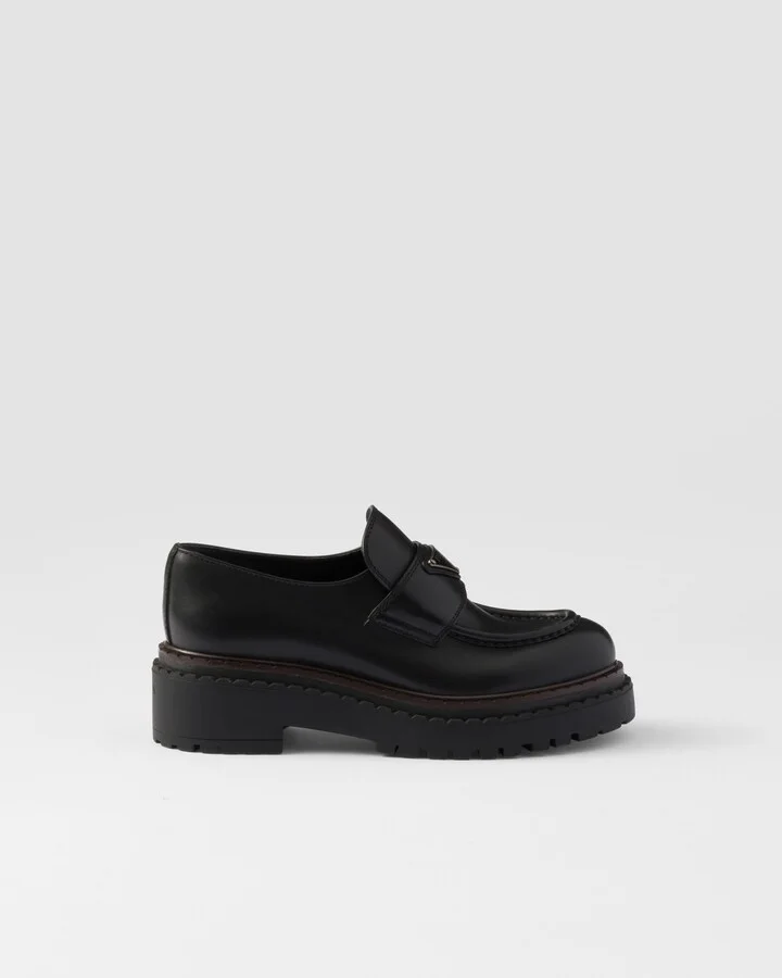 Double Chocolate leather loafers - Image 2