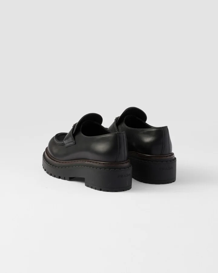 Double Chocolate leather loafers - Image 5