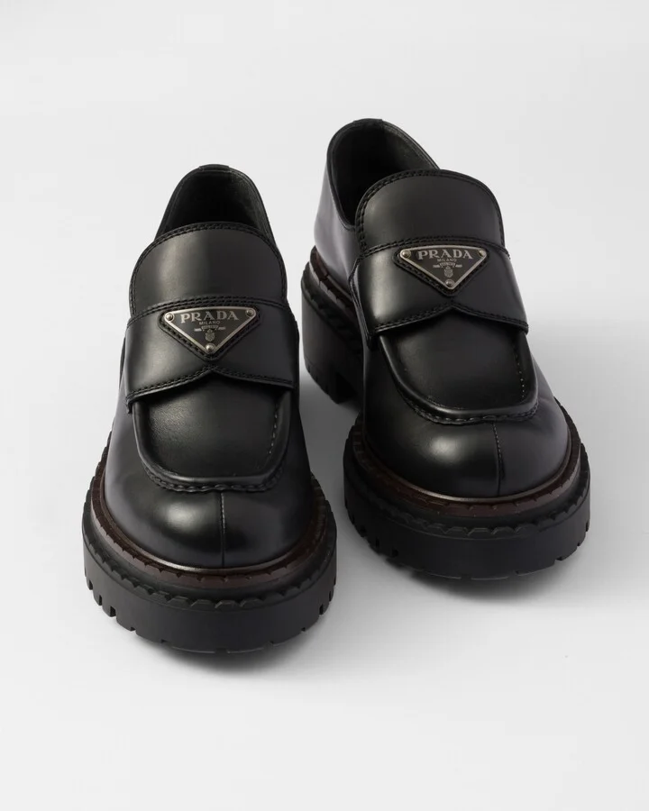 Double Chocolate leather loafers - Image 6