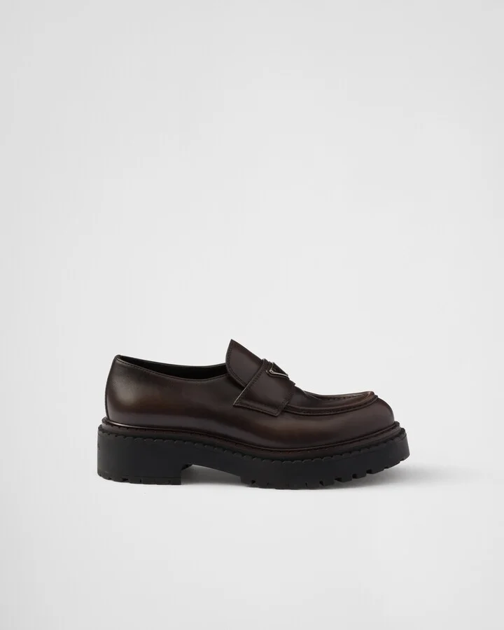 Double Chocolate leather loafers - Image 2