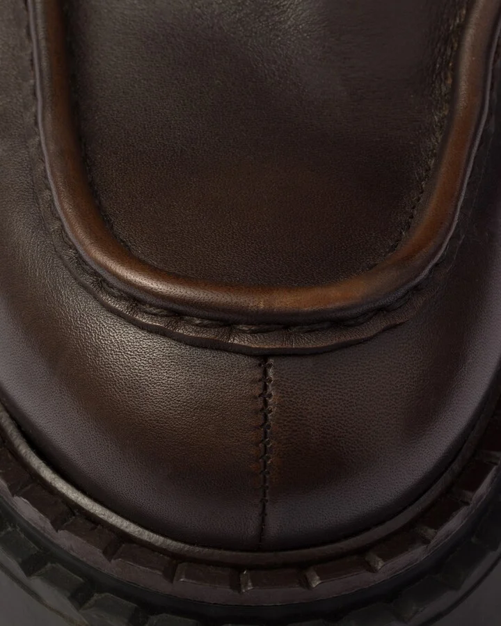 Double Chocolate leather loafers - Image 5