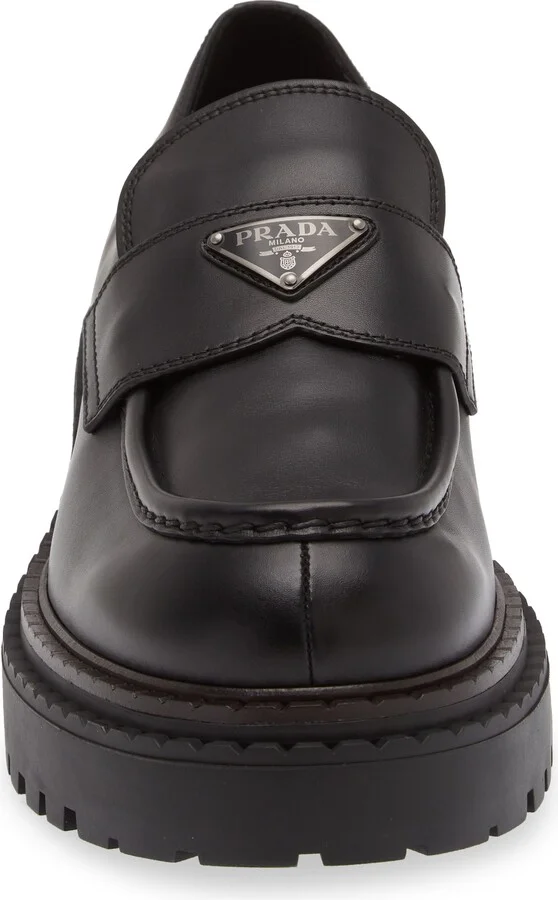 Double Chocolate Platform Loafer - Image 4