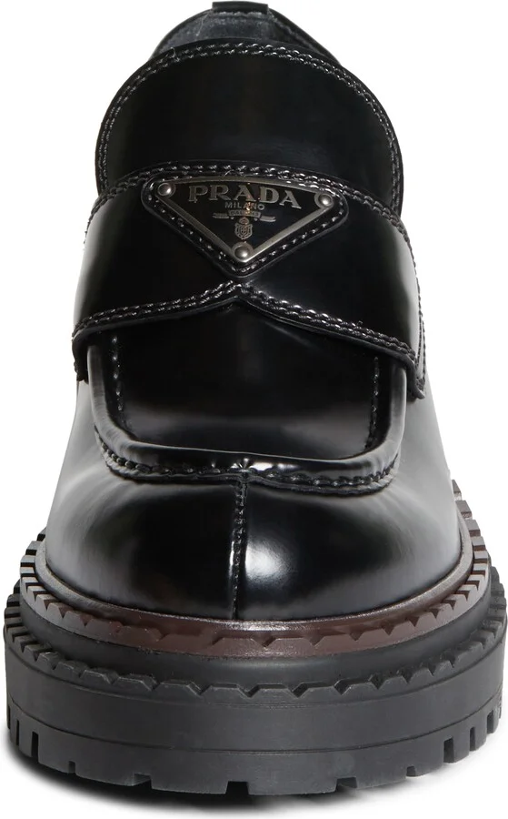 Double Chocolate Platform Loafer - Image 4