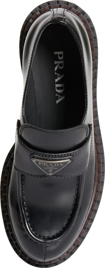 Double Chocolate Platform Loafer - Image 5
