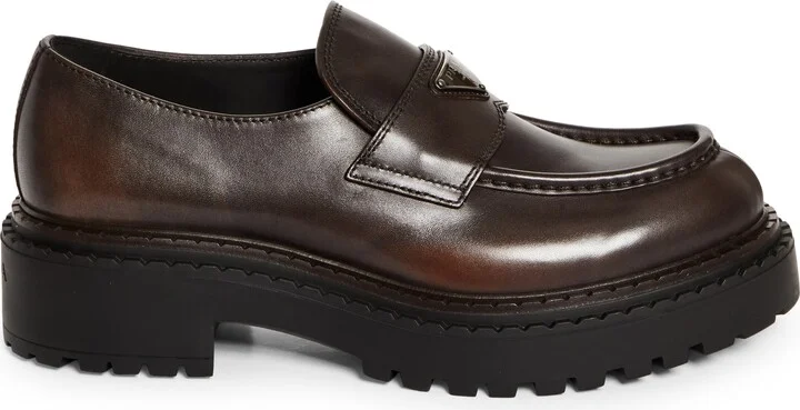 Double Chocolate Platform Loafer - Image 3