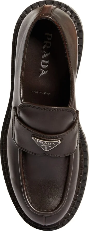 Double Chocolate Platform Loafer - Image 5