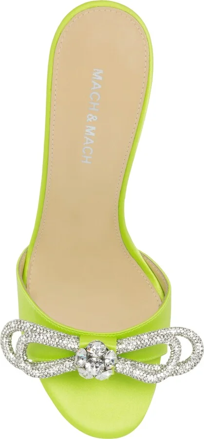 Double Crystal Bow Sandal - Image 3
