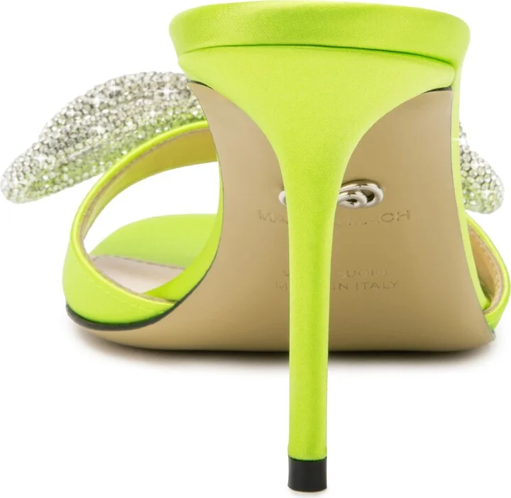 Double Crystal Bow Sandal - Image 4
