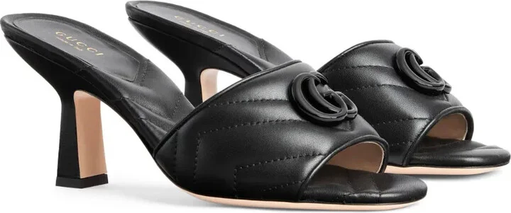 Double G 75mm slide sandal - Image 2