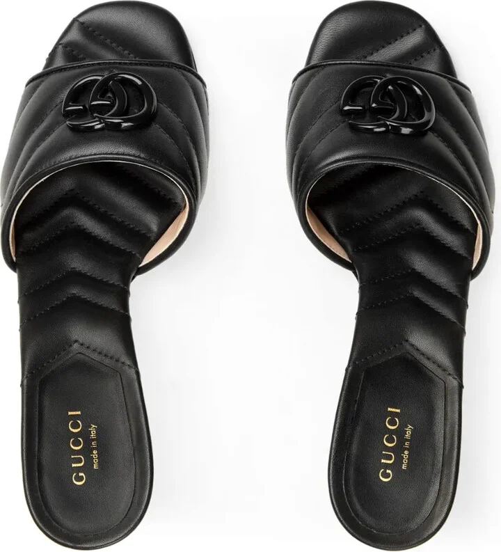 Double G 75mm slide sandal - Image 4