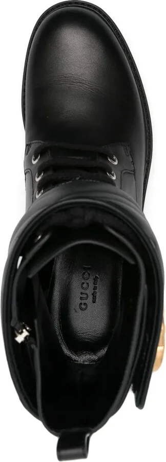 Double G-plaque combat boots - Image 4