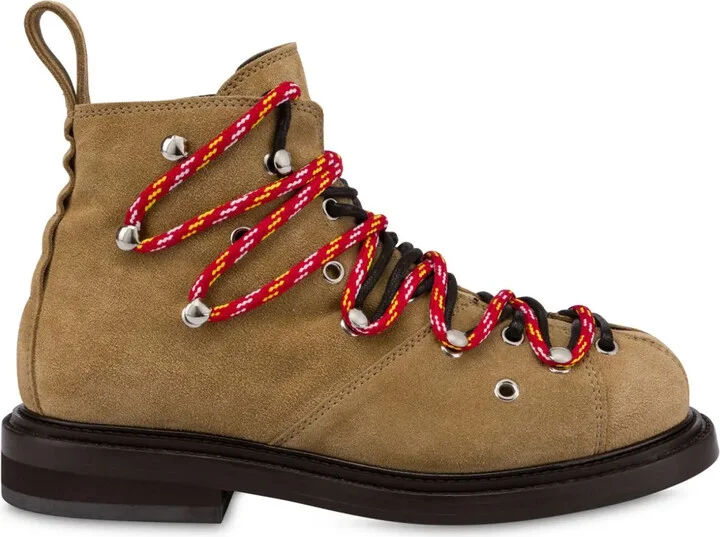 Double Lace-Up Boots