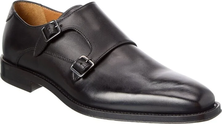 Double Monk Leather Loafer