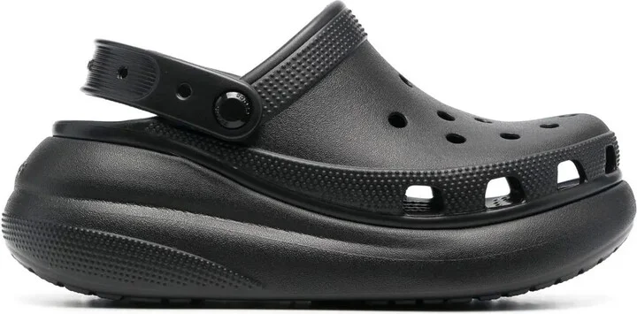 Double-Platform Slingback Slides
