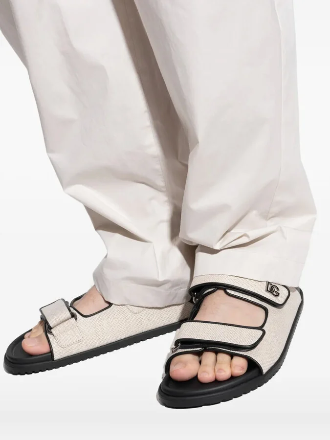 Double-Strap Canvas Slides - Image 5