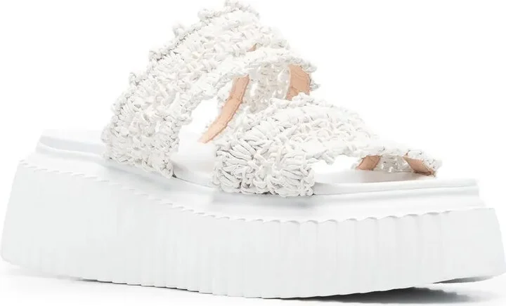 Double-Strap Design Sandals - Image 2