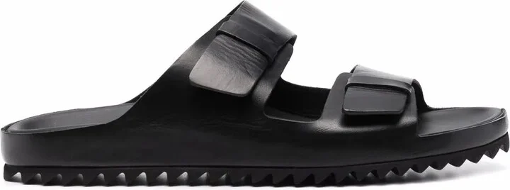 Double Strap Flat Sandals