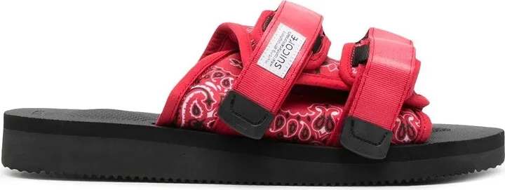 Double-Strap Flat Sandals