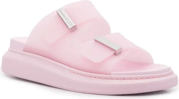 Double-Strap Flat Slides - Image 2